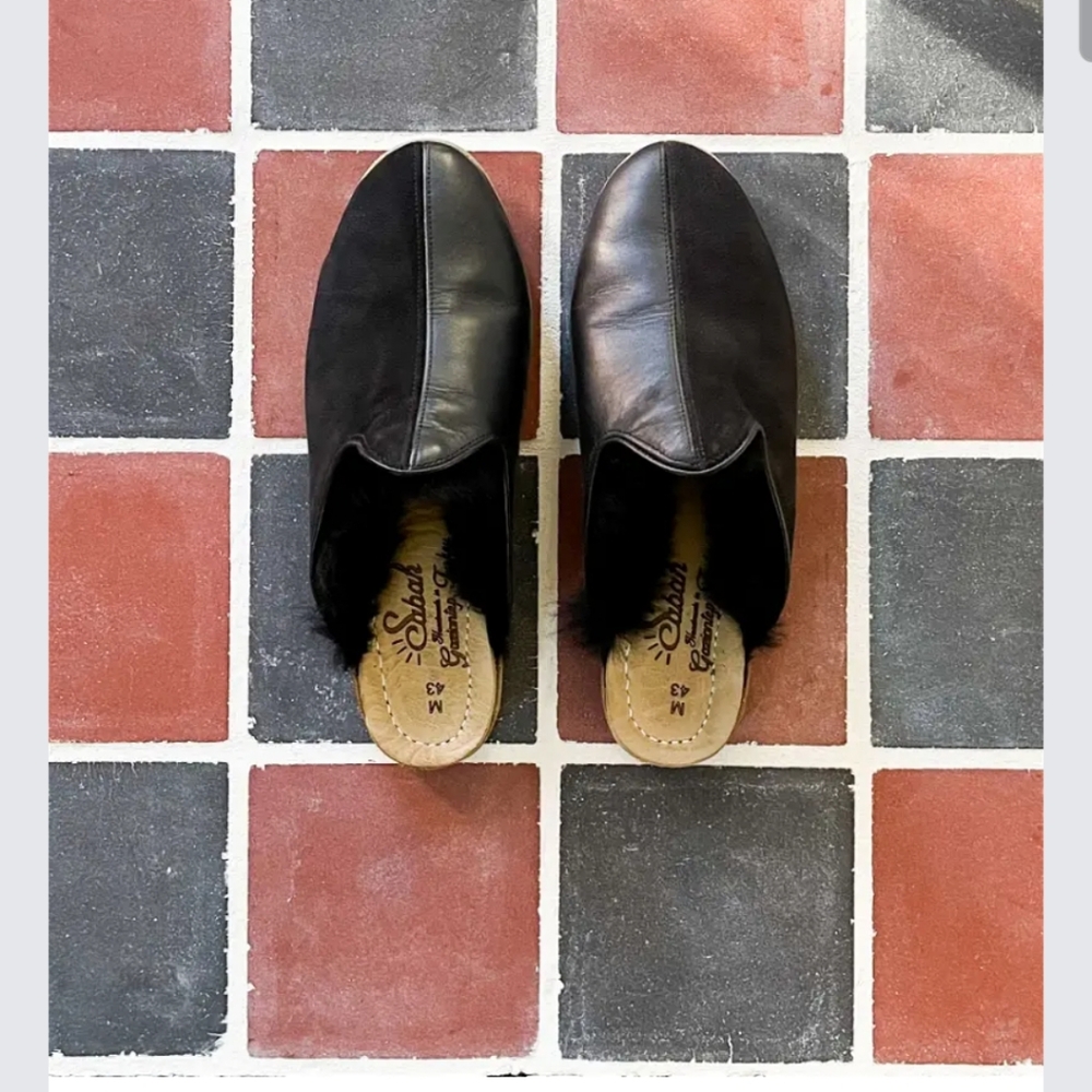 Sabah baba shearling shoes